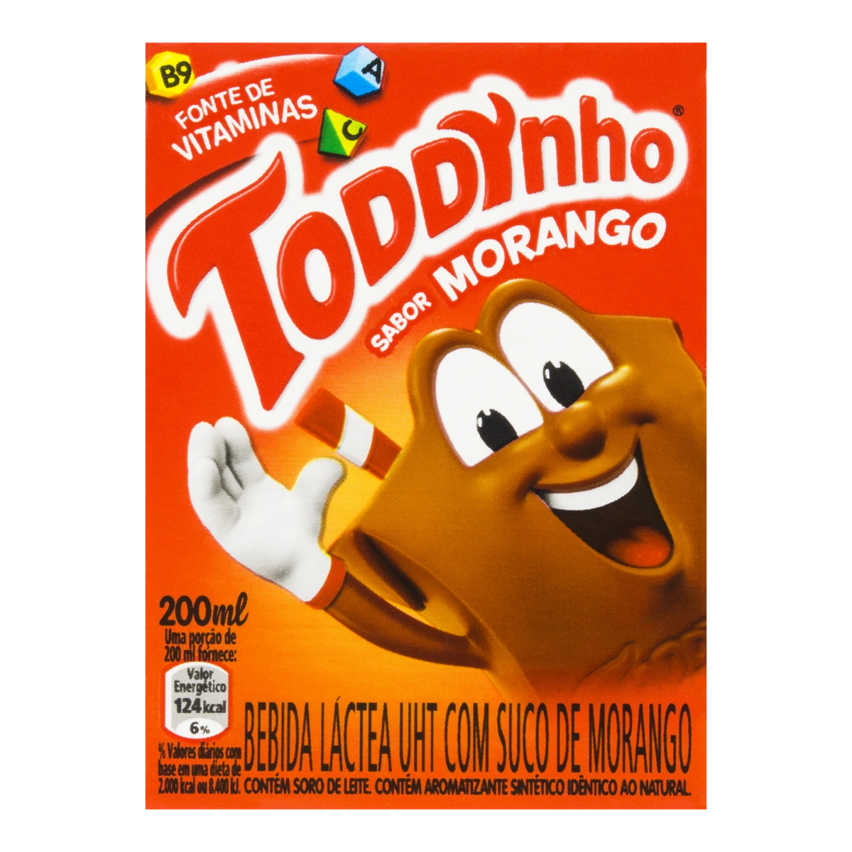 Bebida Láctea Uht Morango Toddynho Caixa 200ml