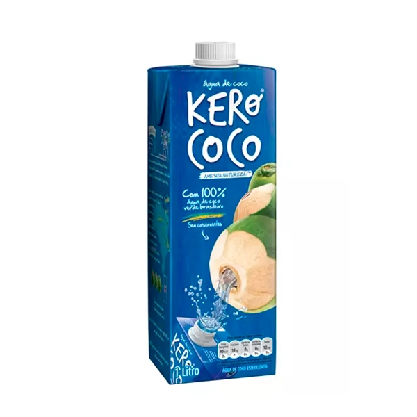 Agua De Coco Kero Coco 1000ml Cx 6x1000ml Qtd. 60.00 Cx