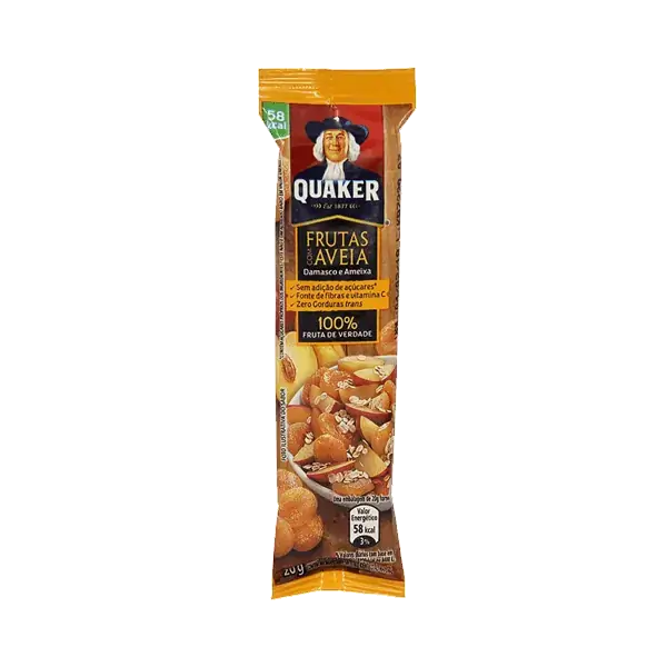 Barra Quaker Damasco Ameixa20g