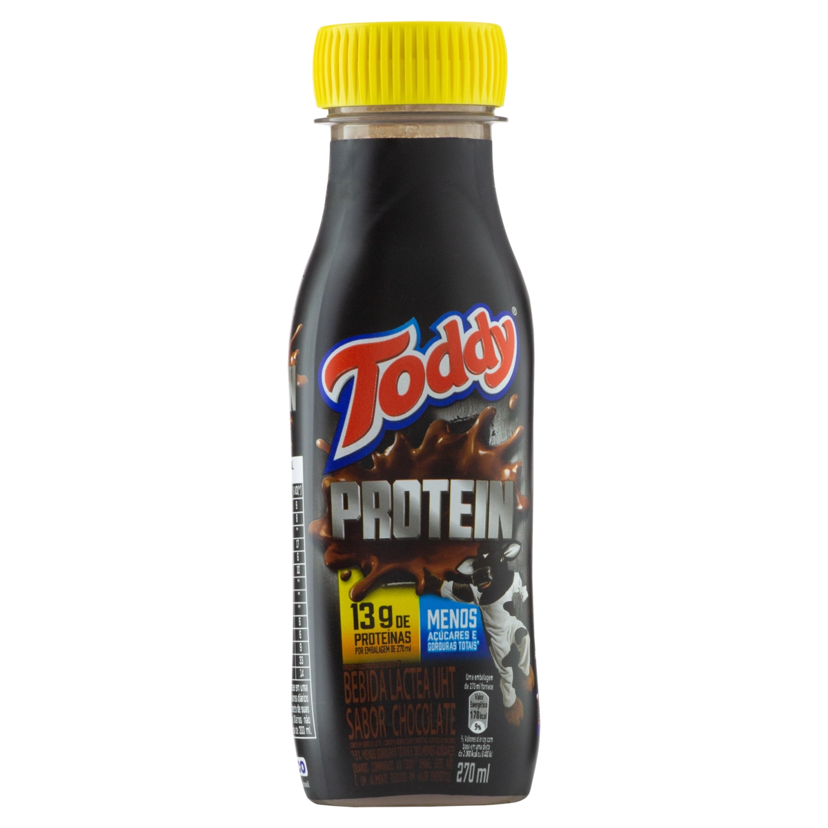 Bebida Láctea Uht Chocolate Toddy Protein Frasco 270ml