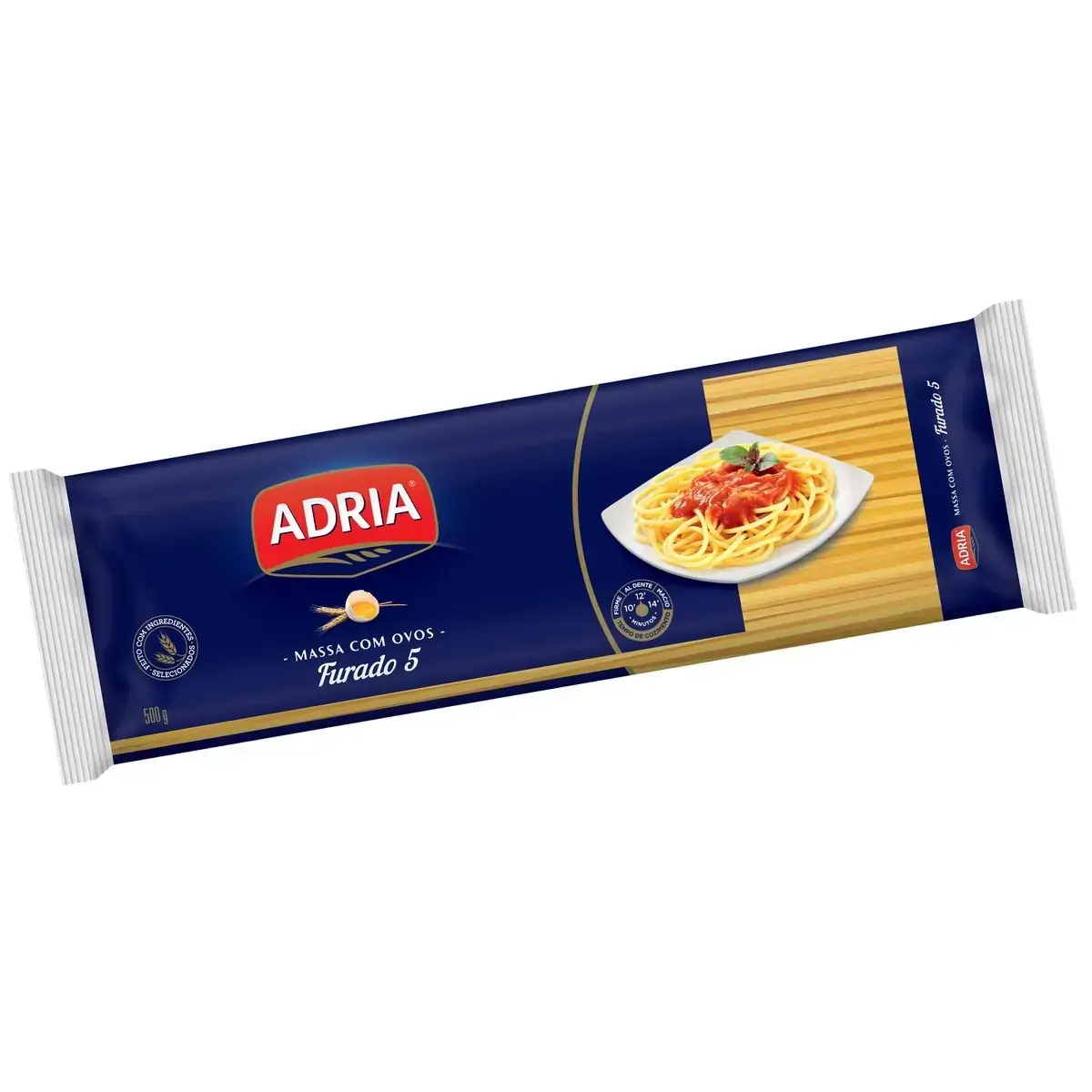 Macarrão Adria C/ovos Furado N 5