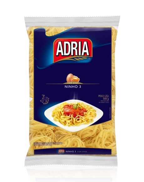 Macarrão Adria C/ovos Ninho N 3