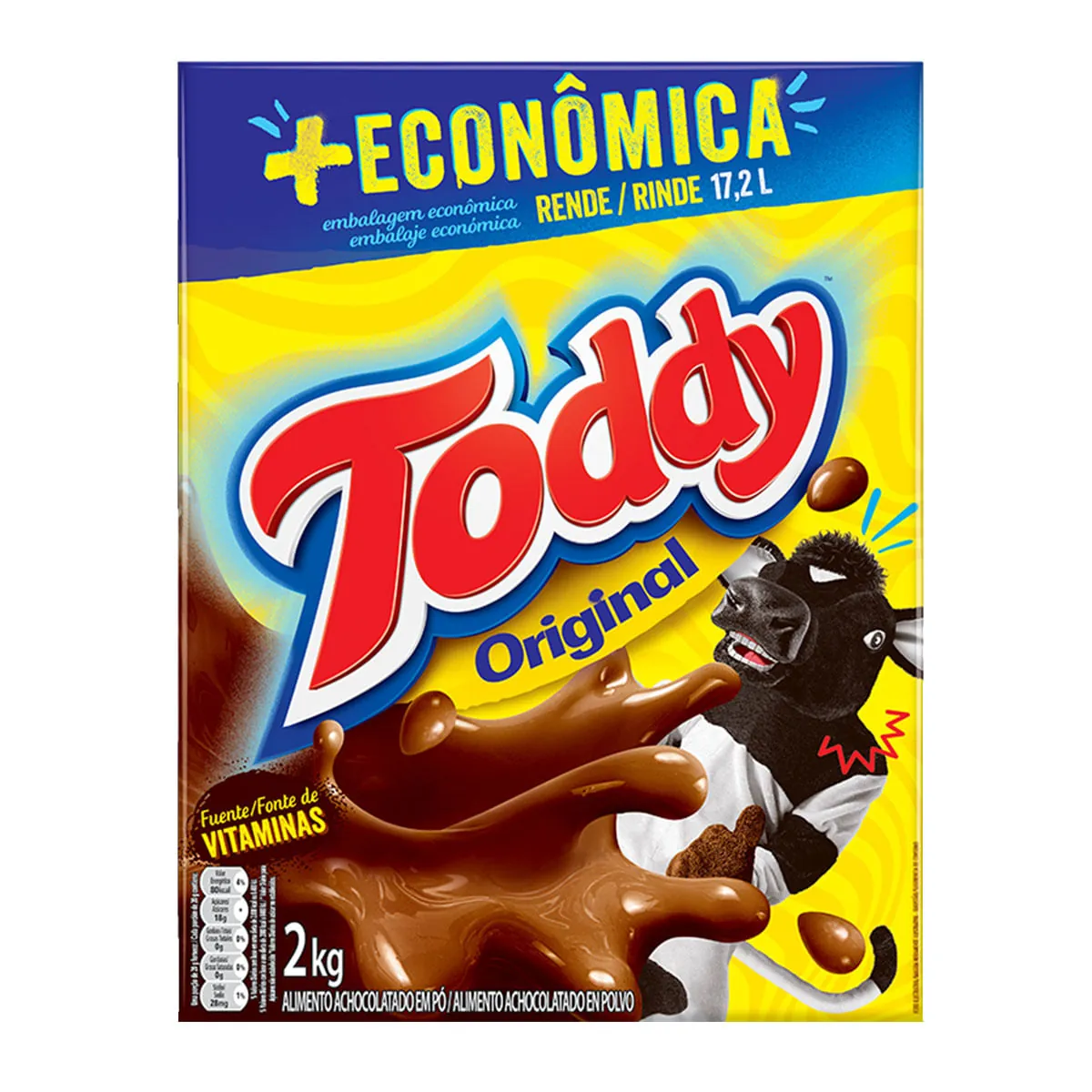 Achocolatado em Pó Solúvel Toddy 2kg
