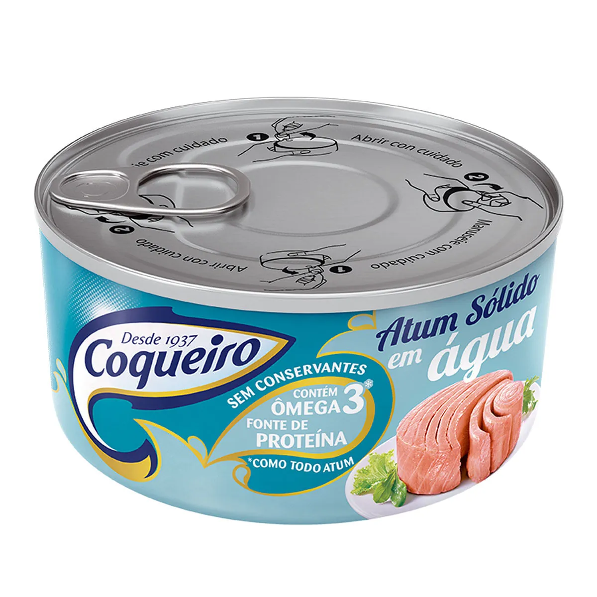 Atum Sólido ao Natural Light Coqueiro 170g