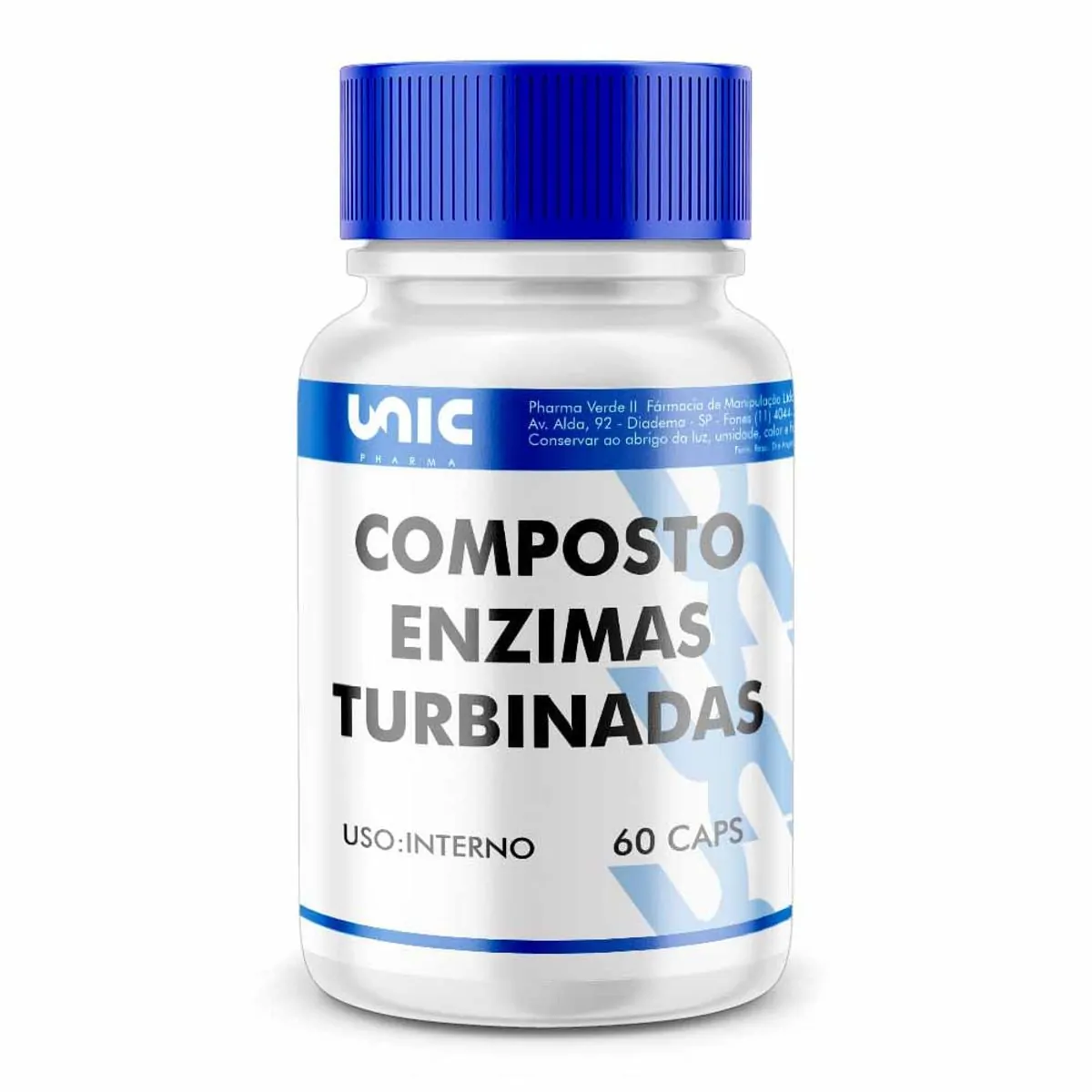Compo. Enzimas Turbinadas 60 Cápsulas