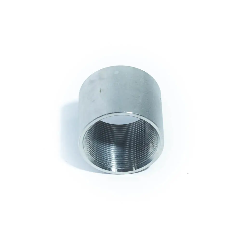 Aci-12b Luva Lisa Aço Inox 316 Rosca Npt Ø1/2