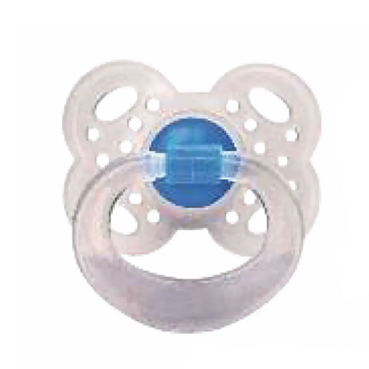 Chupeta Nina Baby Bol Transp Azul