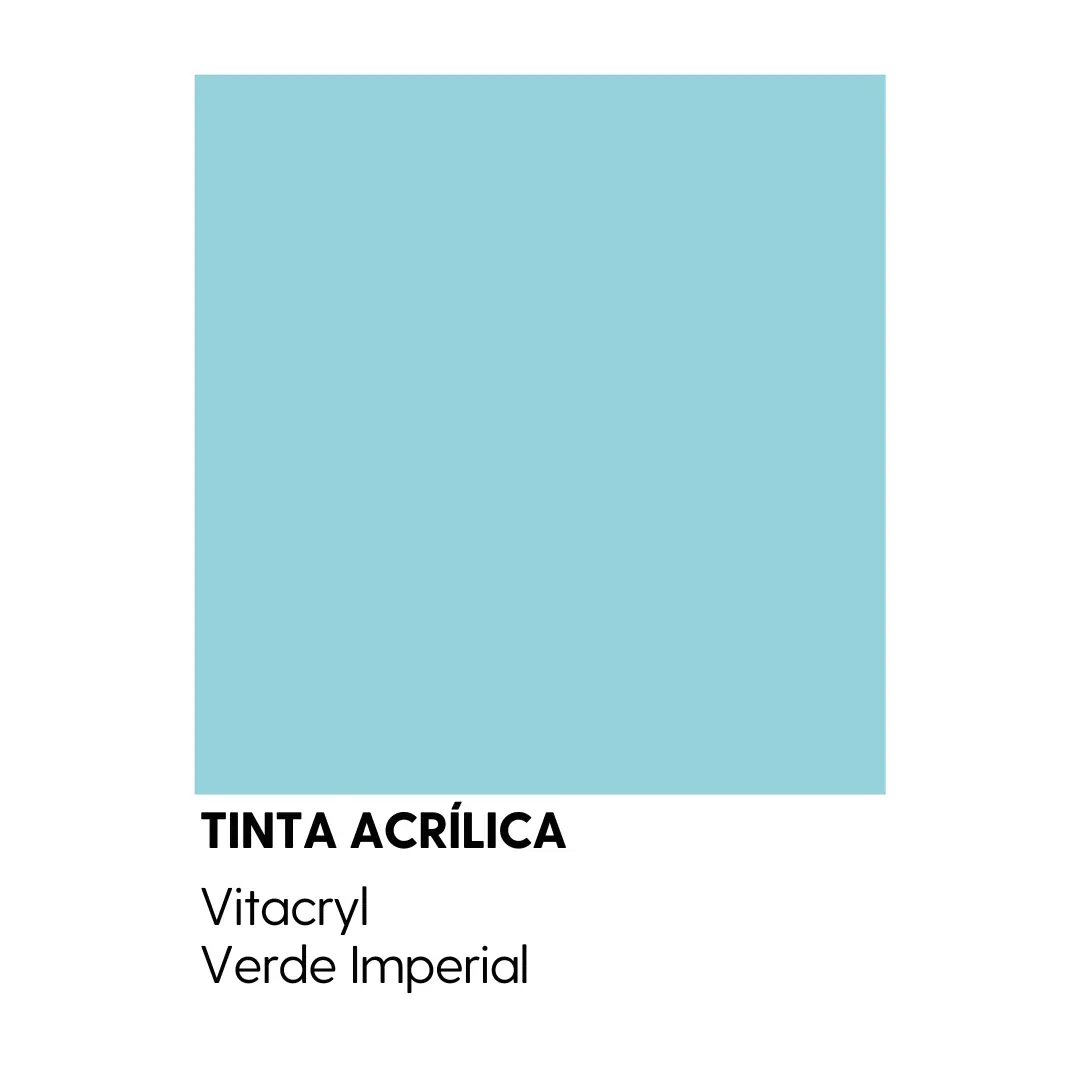Tinta Emborrachada Acetinada Verdes - Verde Imperial - 3 6 Lts