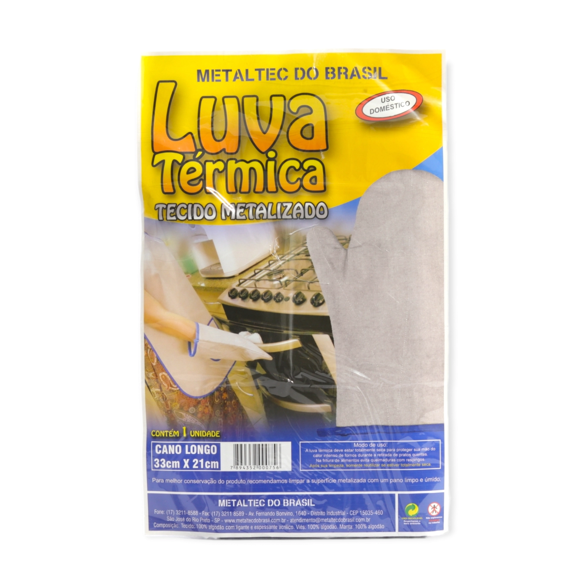 Luva Termica Mataltec