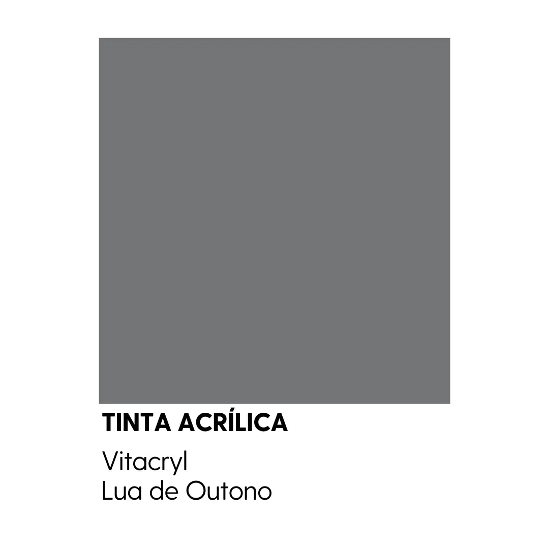 Tinta Emborrachada Acetinada Cinzas - Lua De Outono - 3 6 Lts
