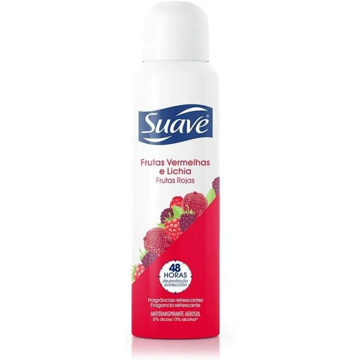 Kit c/2 Unidades de Desodorante Suave Aero Frutas Vermelhas 150ml