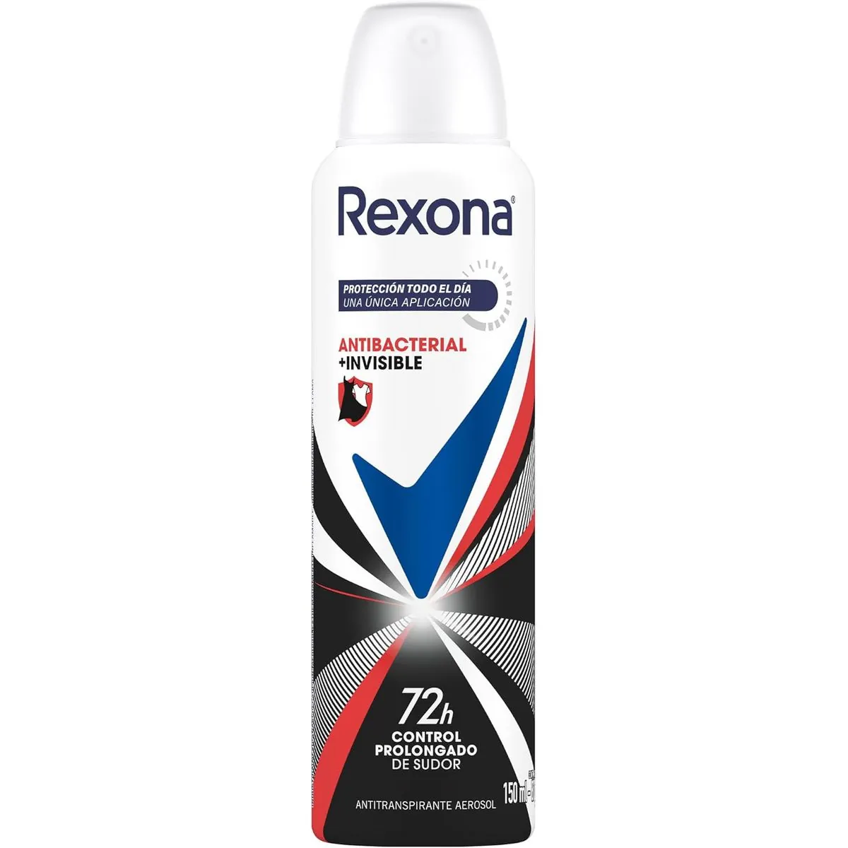 Kit c/2 Unidades de Desodorante Rexona Aero Women Antibacterial + Invisible 150ml