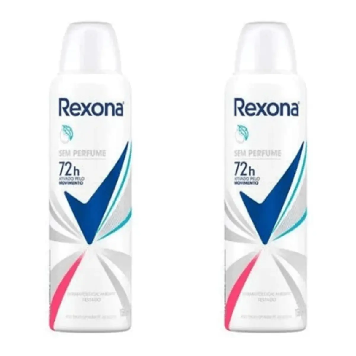 Kit c/2 Unidades de Desodorante Rexona Aero Sem Perfume 150ml