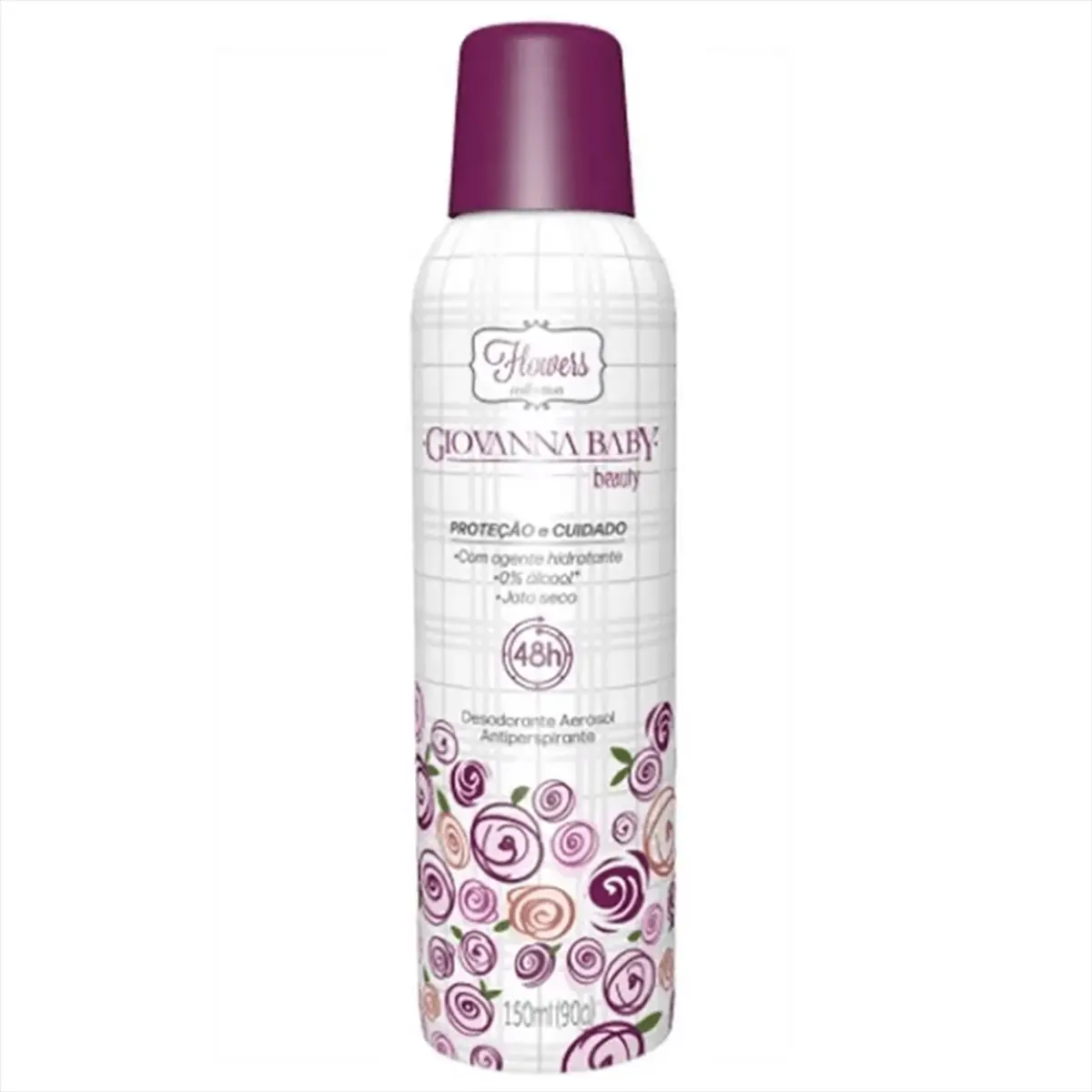 Kit c/2 Unidades de Desodorante Giovanna Baby Aero Beauty 150ml