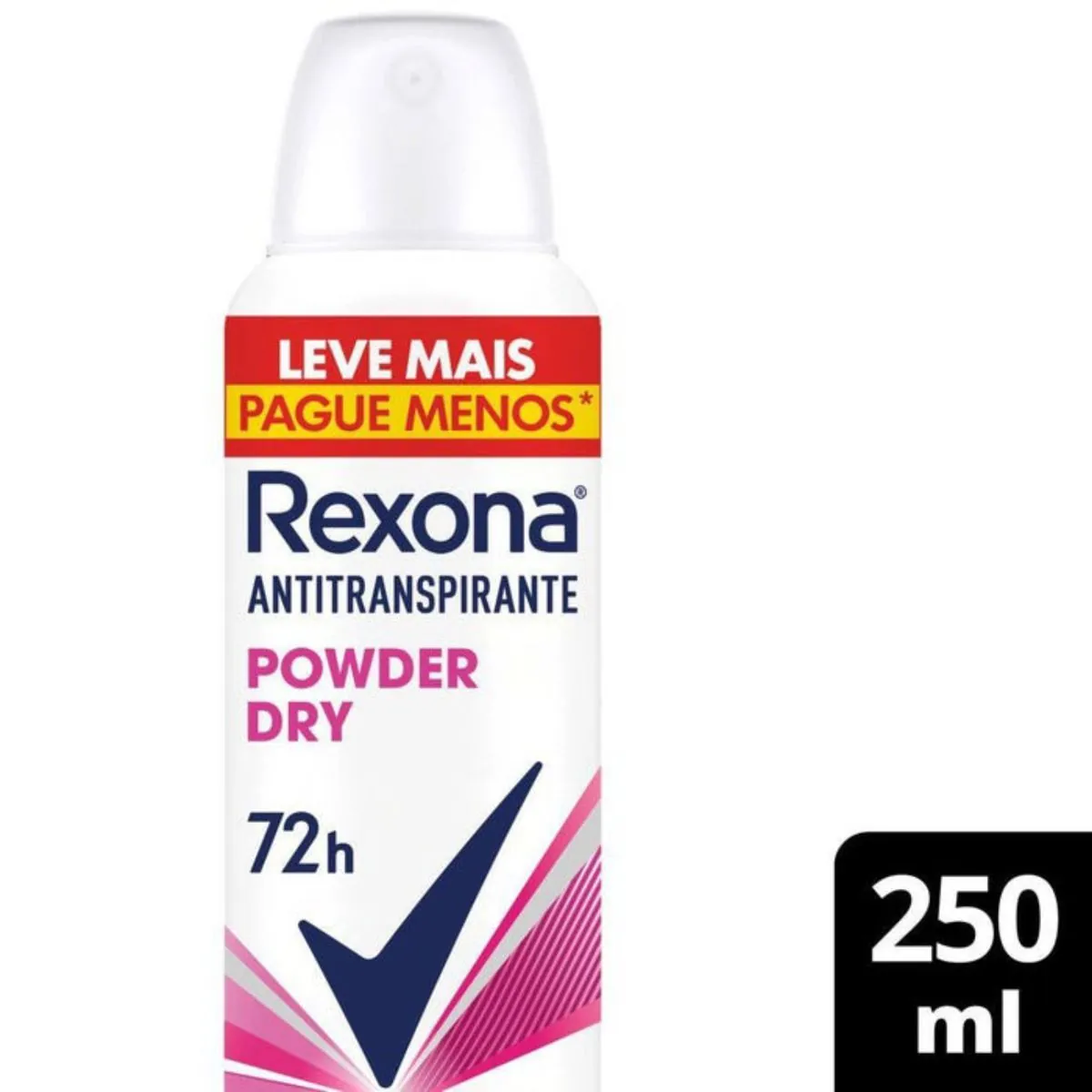 Kit c/2 Unidades de Desodorante Rexona Aero Powder Dry 250ml
