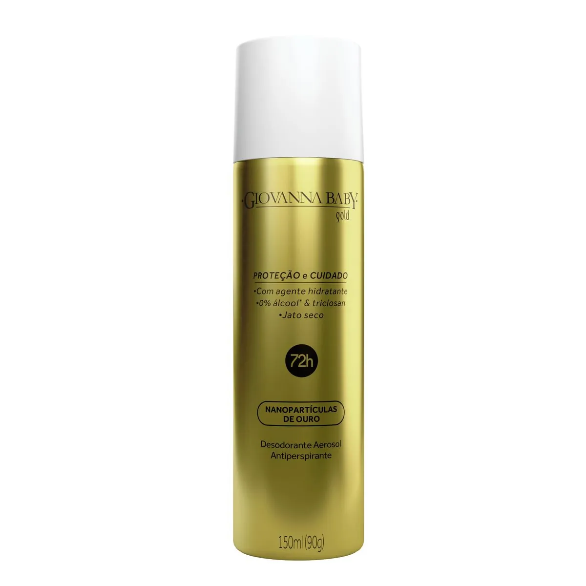 Kit c/2 Unidades de Desodorante Giovanna Baby Aero Gold 150ml
