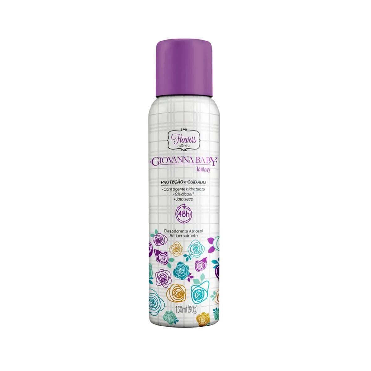Kit c/2 Unidades de Desodorante Giovanna Baby Aero Fantasy 150ml