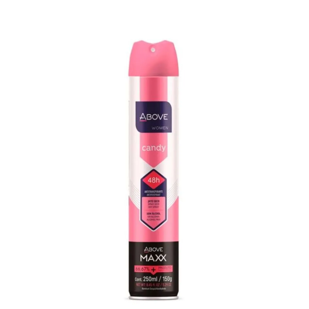 Kit c/2 Unidades de Above Maxx Candy Desodorante Aerosol 250ml