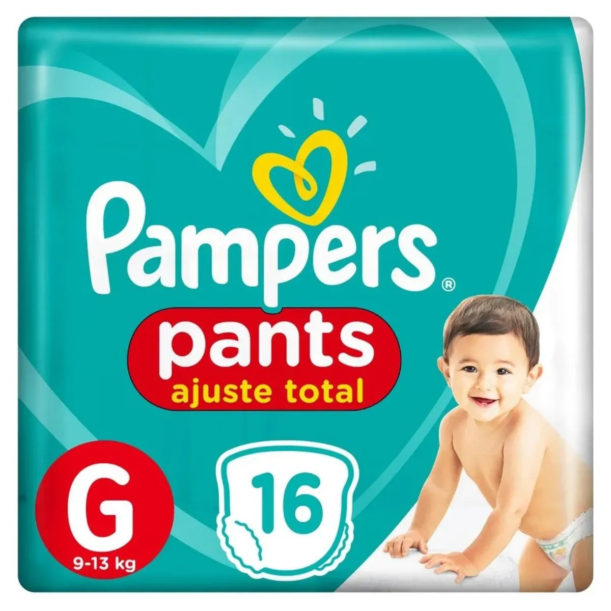 Kit 2 Fraldas Confortsec Pants ”G” Pampers Simples c/16 Unidades cada