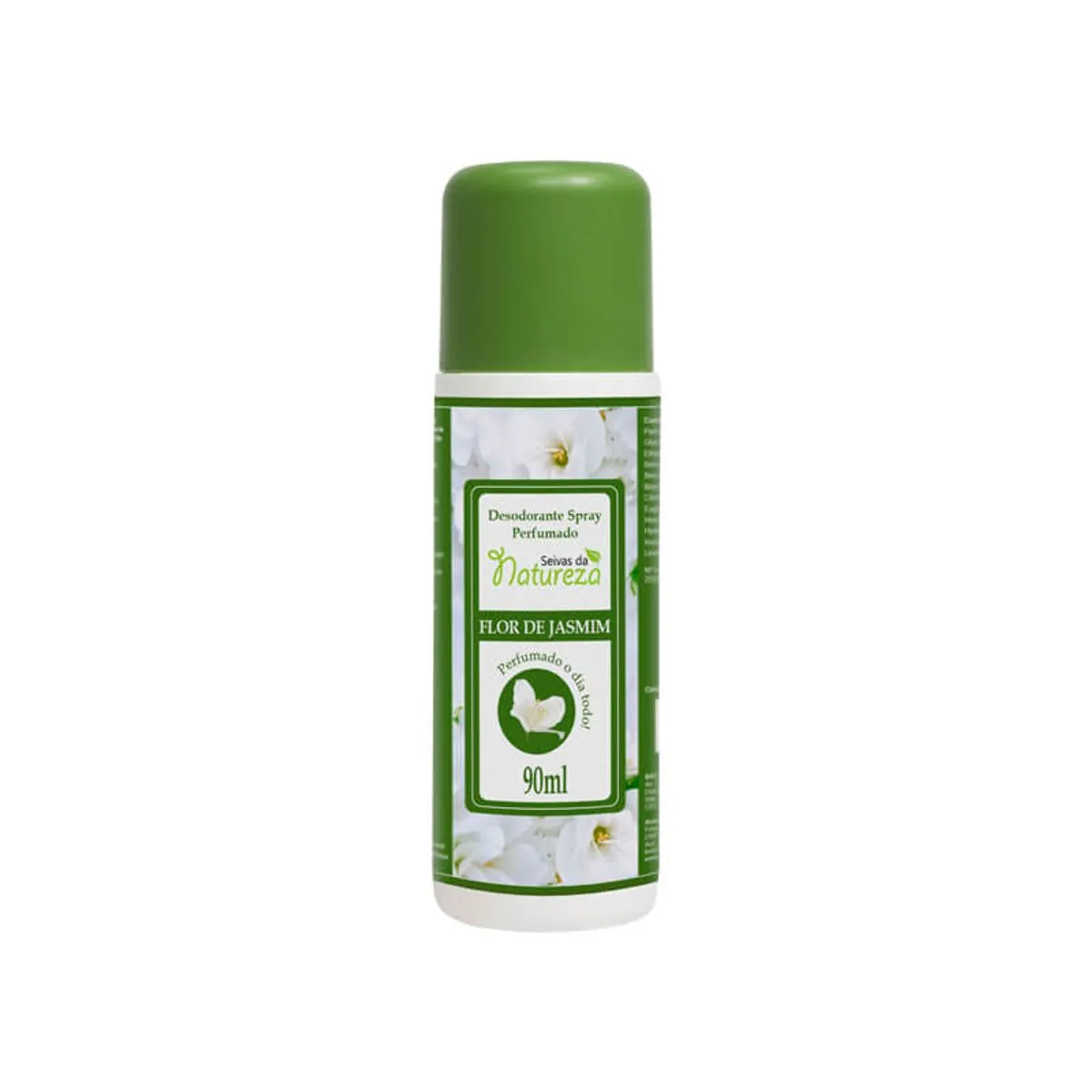 Kit c/2 Unidades de Desodorante Spray Seivas da Natureza Flor de Jasmim 90ml