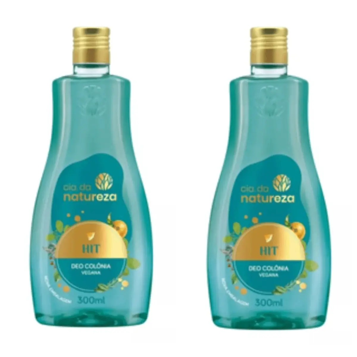Kit c/2 Unidades de Betulla Cia Desodorante Colônia Hit 300ml