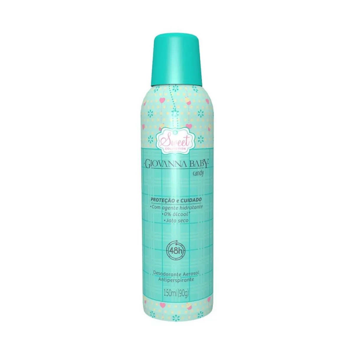 Kit c/4 Unidades de Desodorante Giovanna Baby Aero Candy 150ml