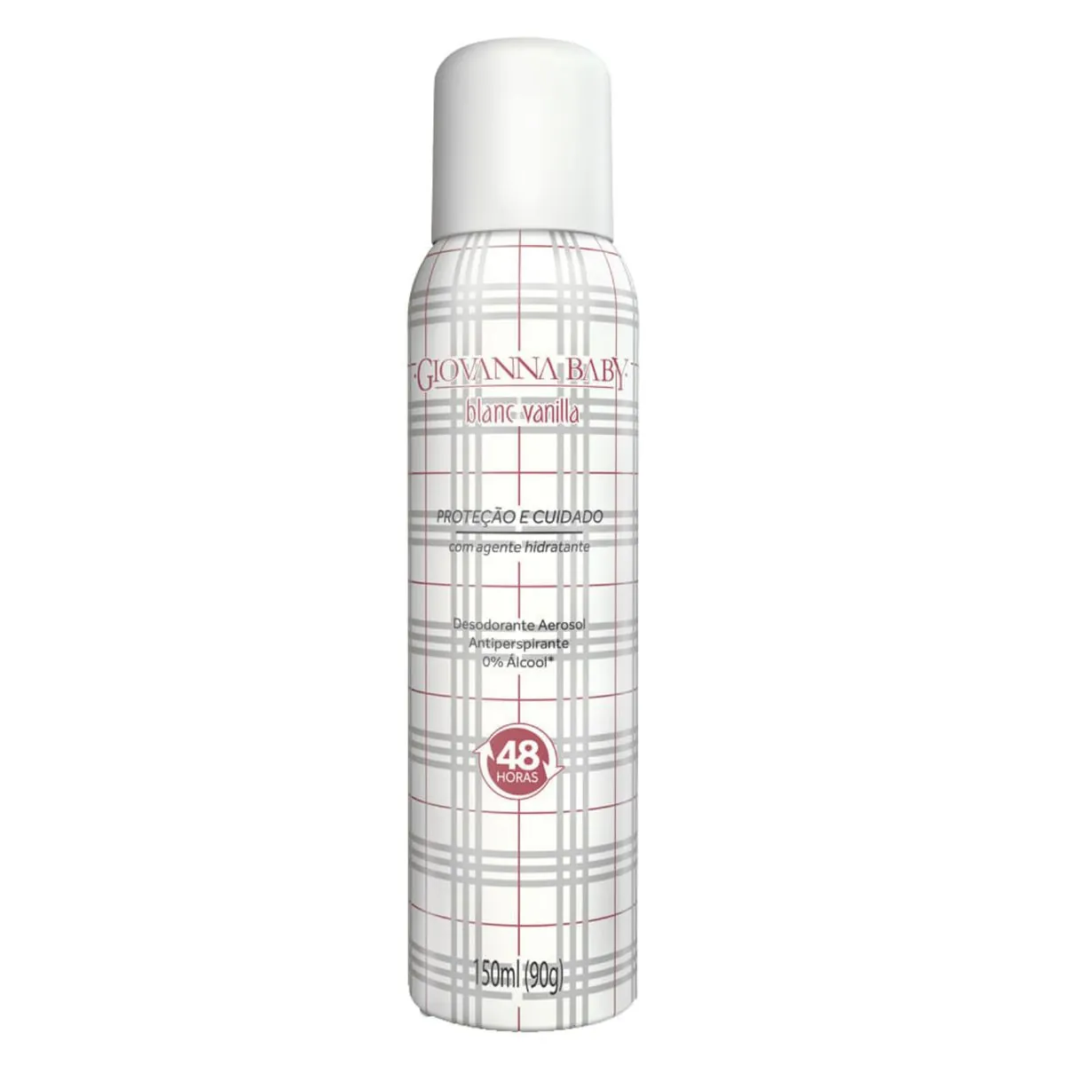 Kit c/4 Unidades de Desodorante Giovanna Baby Aero Blanc Vanilla 150ml