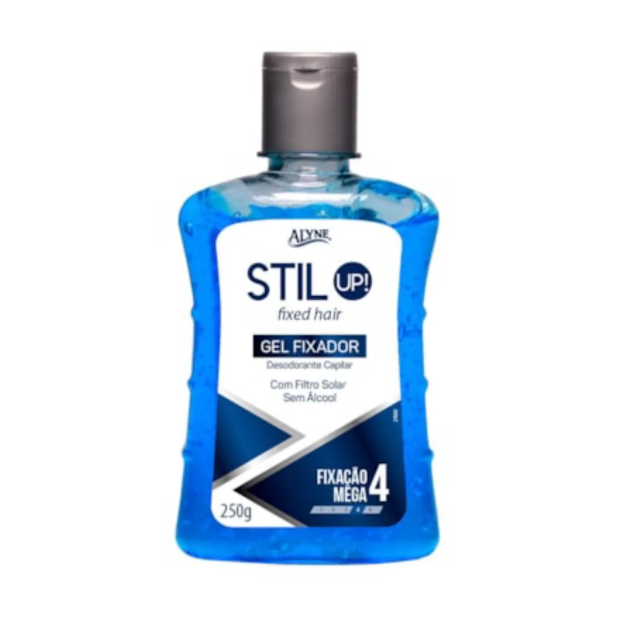 Kit c/4 Unidades de Gel Fix Desodorante Capilar Alyne Stil Up Mega F4 250g