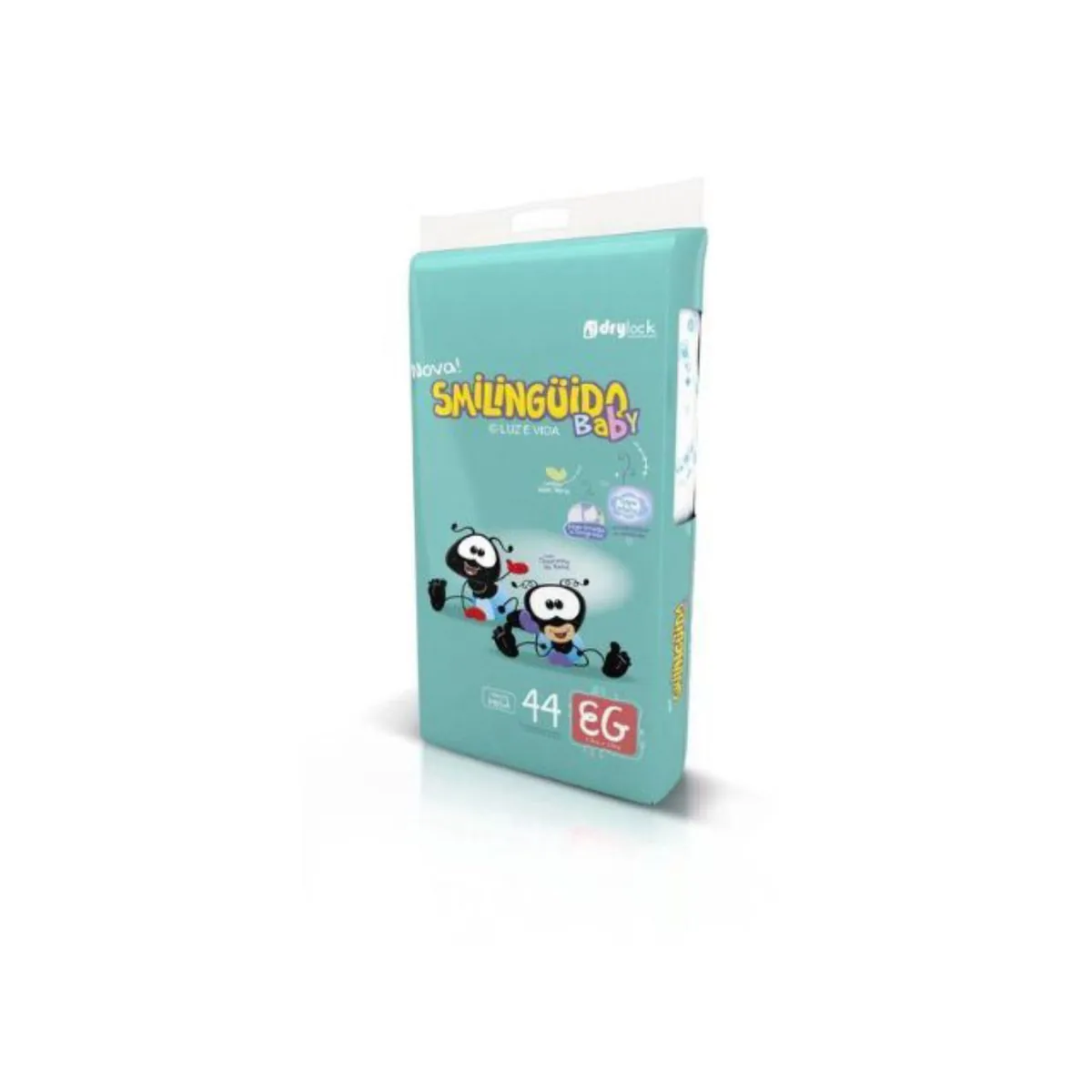 Kit 4 Fraldas Smilinguido Jumbinho Eg 44 Um
