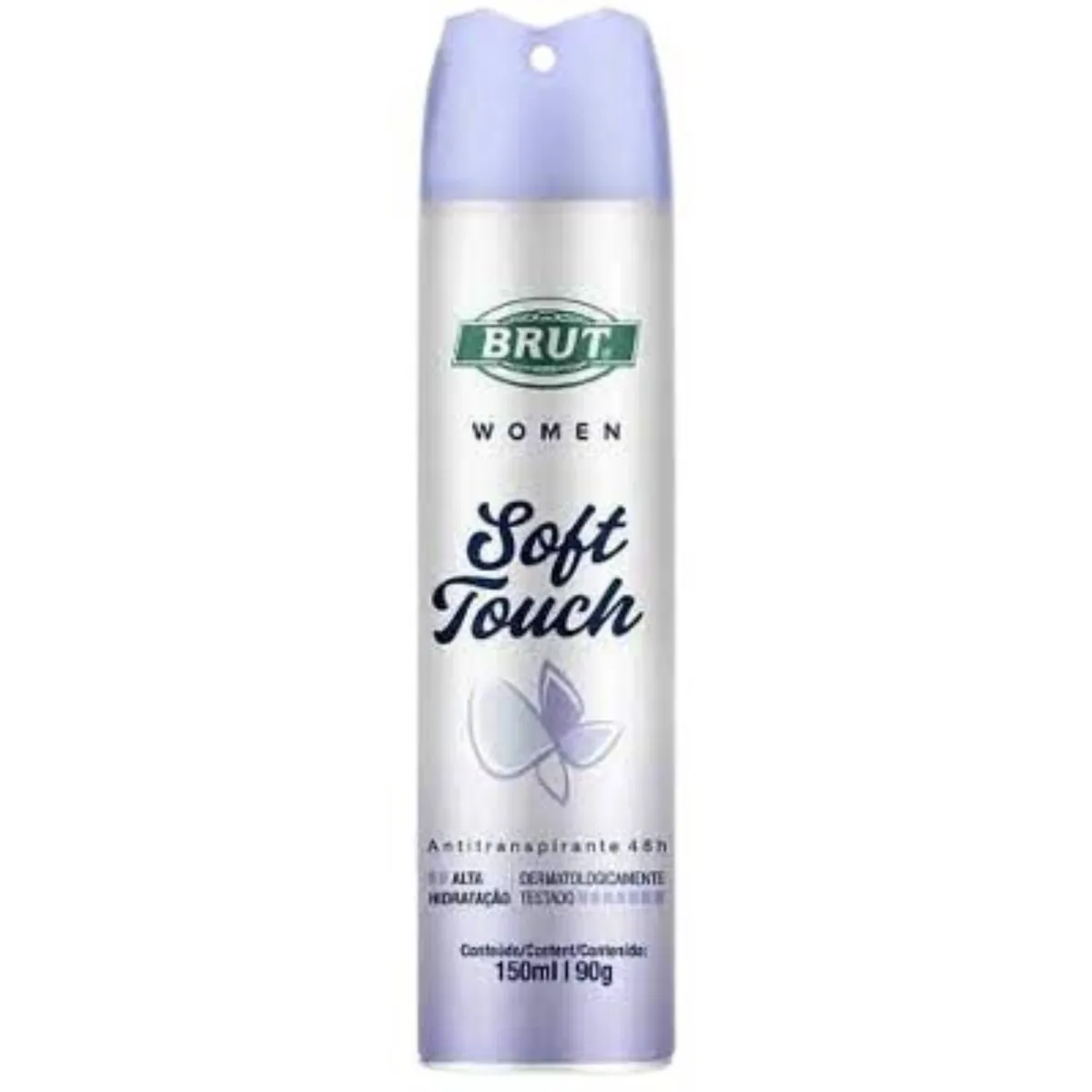 Kit c/4 Unidades de Desodorante Aerosol Brut 150ml Feminino Soft Touch