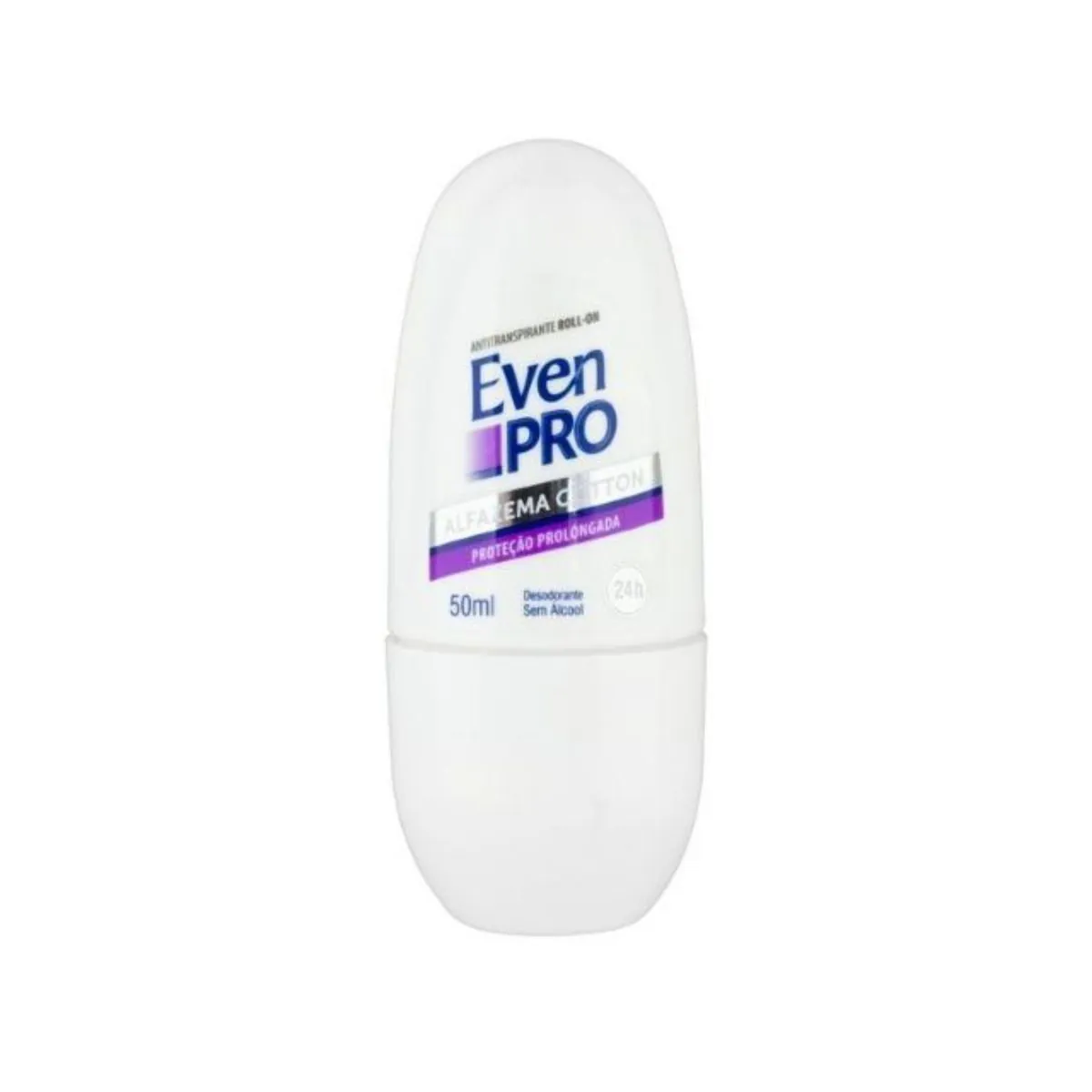 Kit c/3 Unidades de Desodorante Rollon 50ml Even Pro Alfazema Cotton
