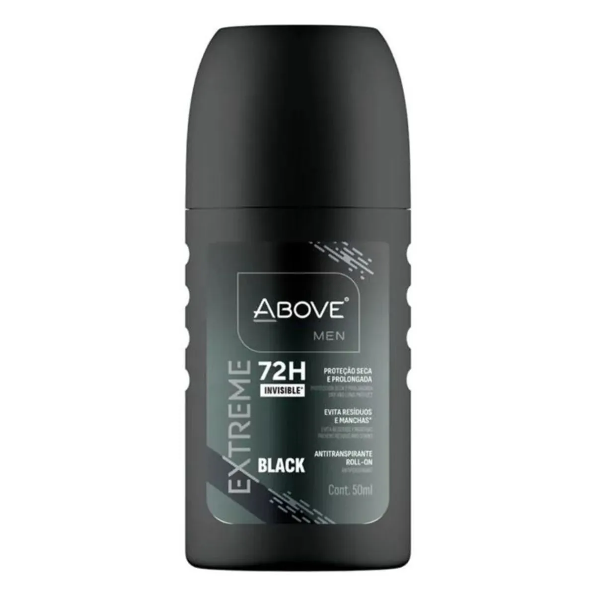 Kit c/4 Unidades de Desodorante Rollon Above 50ml Extreme Black