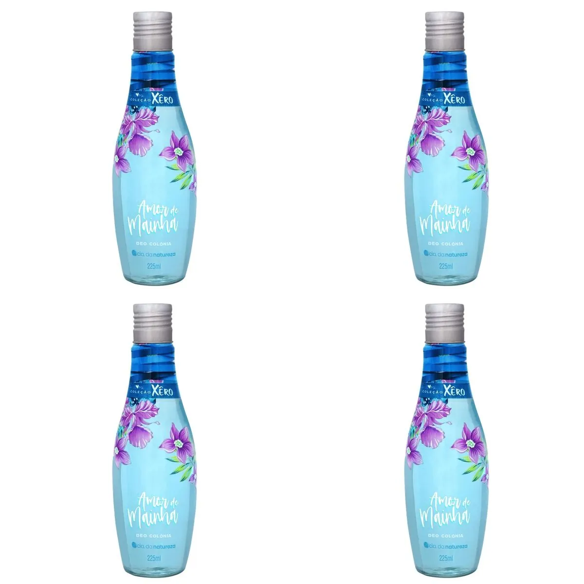 Kit c/4 Unidades de Desodorante Colônia Amor de Mainha 225ml