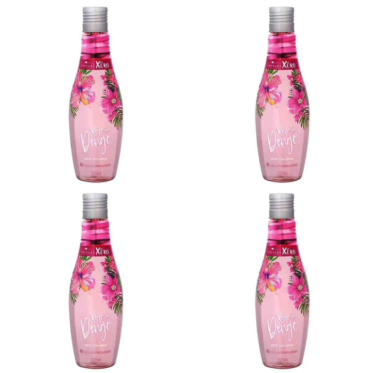 Kit c/4 Unidades de Desodorante Colônia Xero De Dengo 225ml