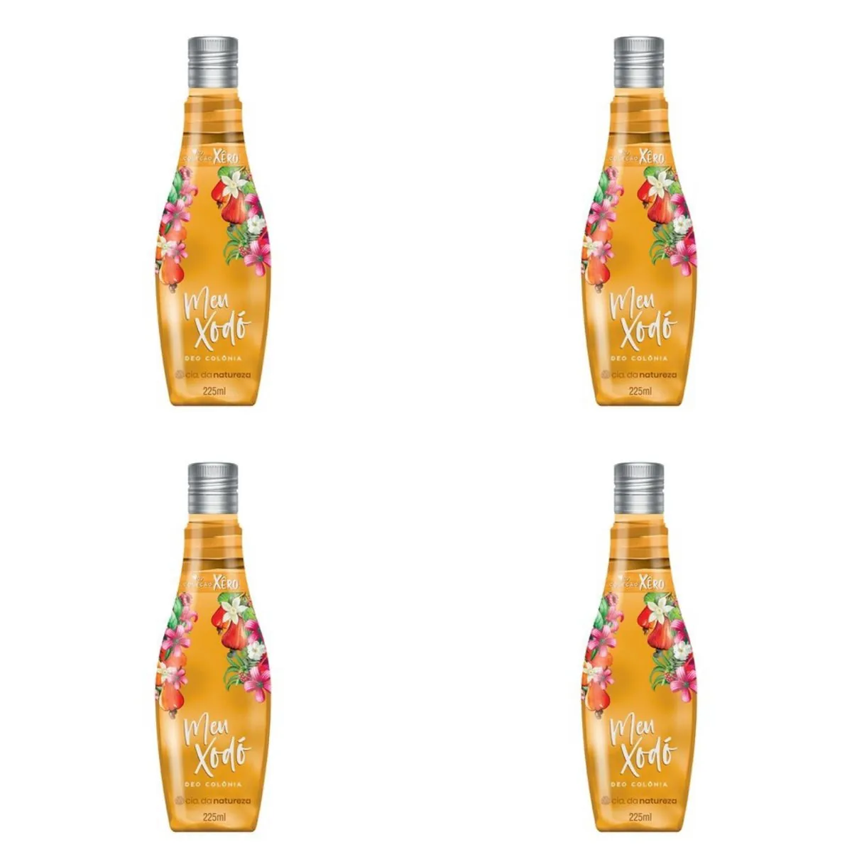 Kit c/4 Unidades de Desodorante Colônia Meu Xodó 225ml