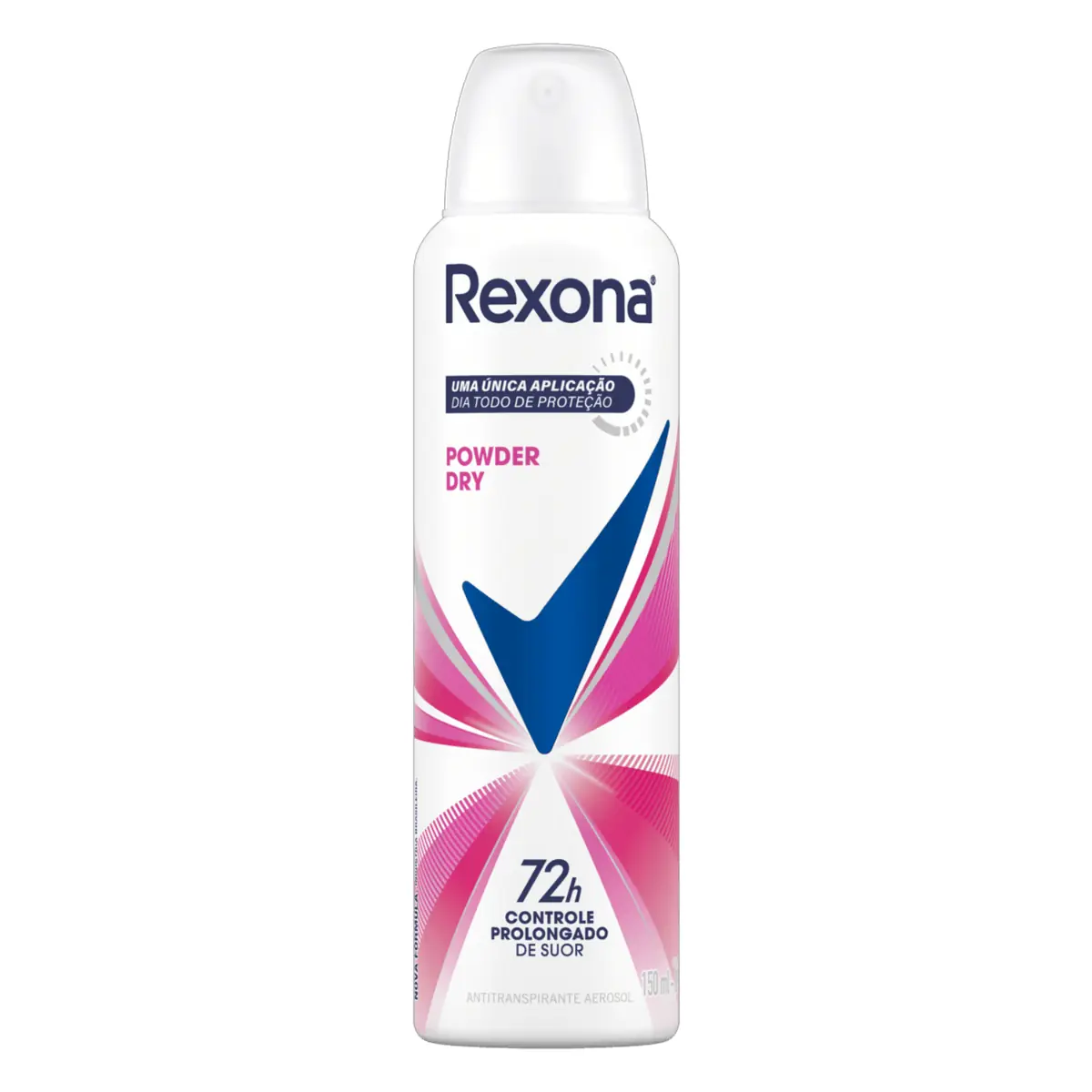 Kit c/9 Unidades de Desodorante Antitranspirante Rexona Feminino Aerosol Powder Dry 150mL