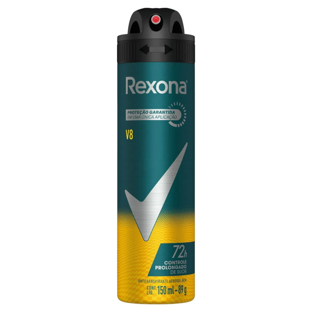 Kit c/9 Unidades de Desodorante Rexona Aerossol Men V8 150ml