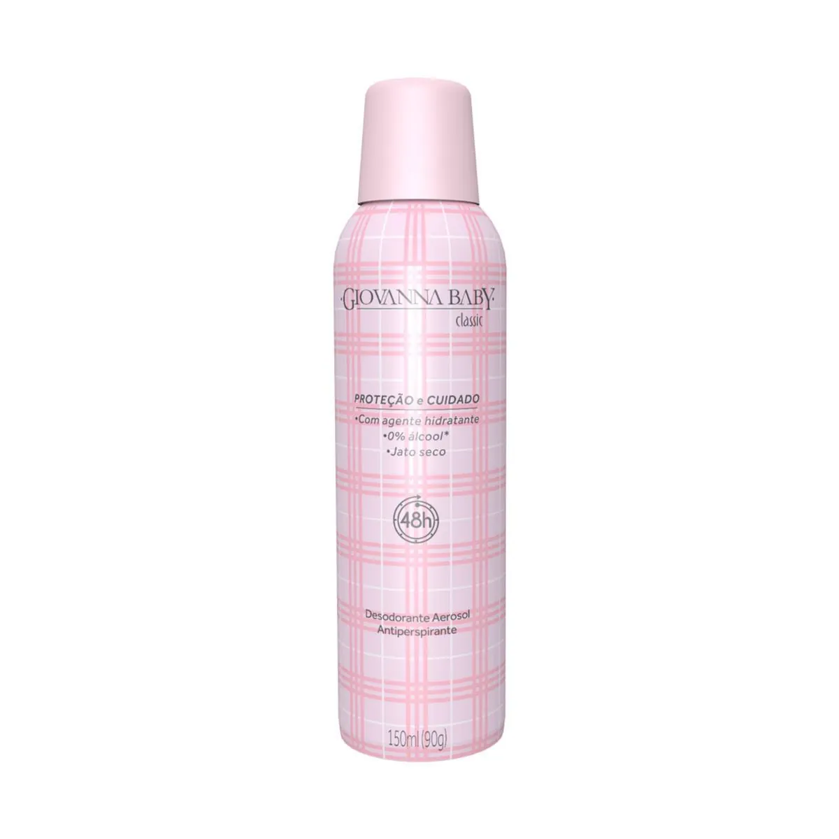 Kit c/9 Unidades de Desodorante Giovanna Baby Aero S/Alumin Classic 150ml