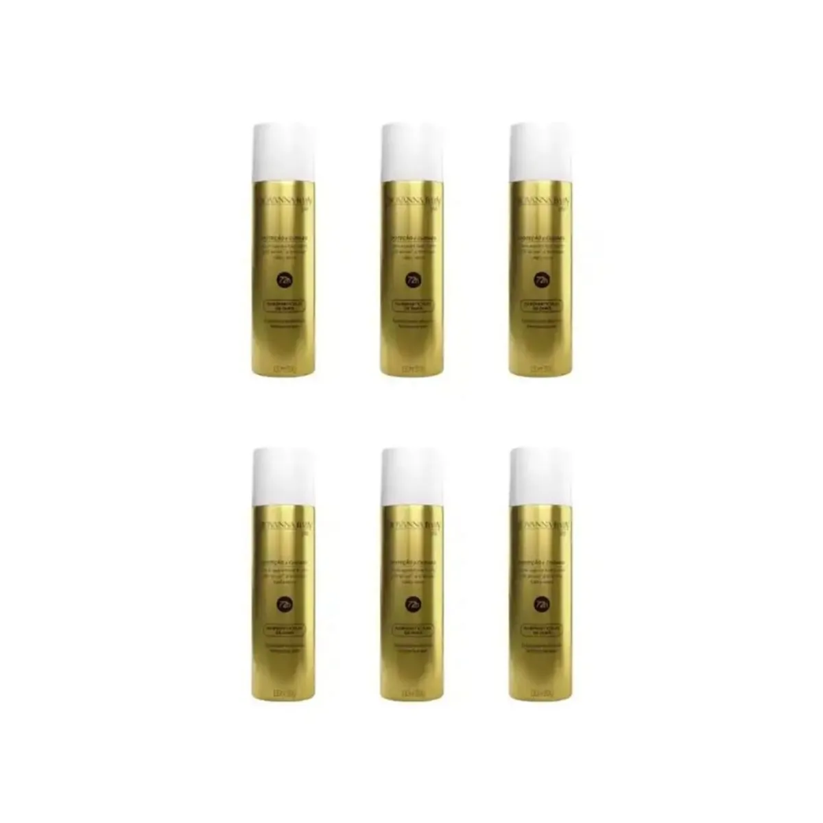Kit c/6 Unidades de Desodorante Giovanna Baby Aero Gold 150ml cada