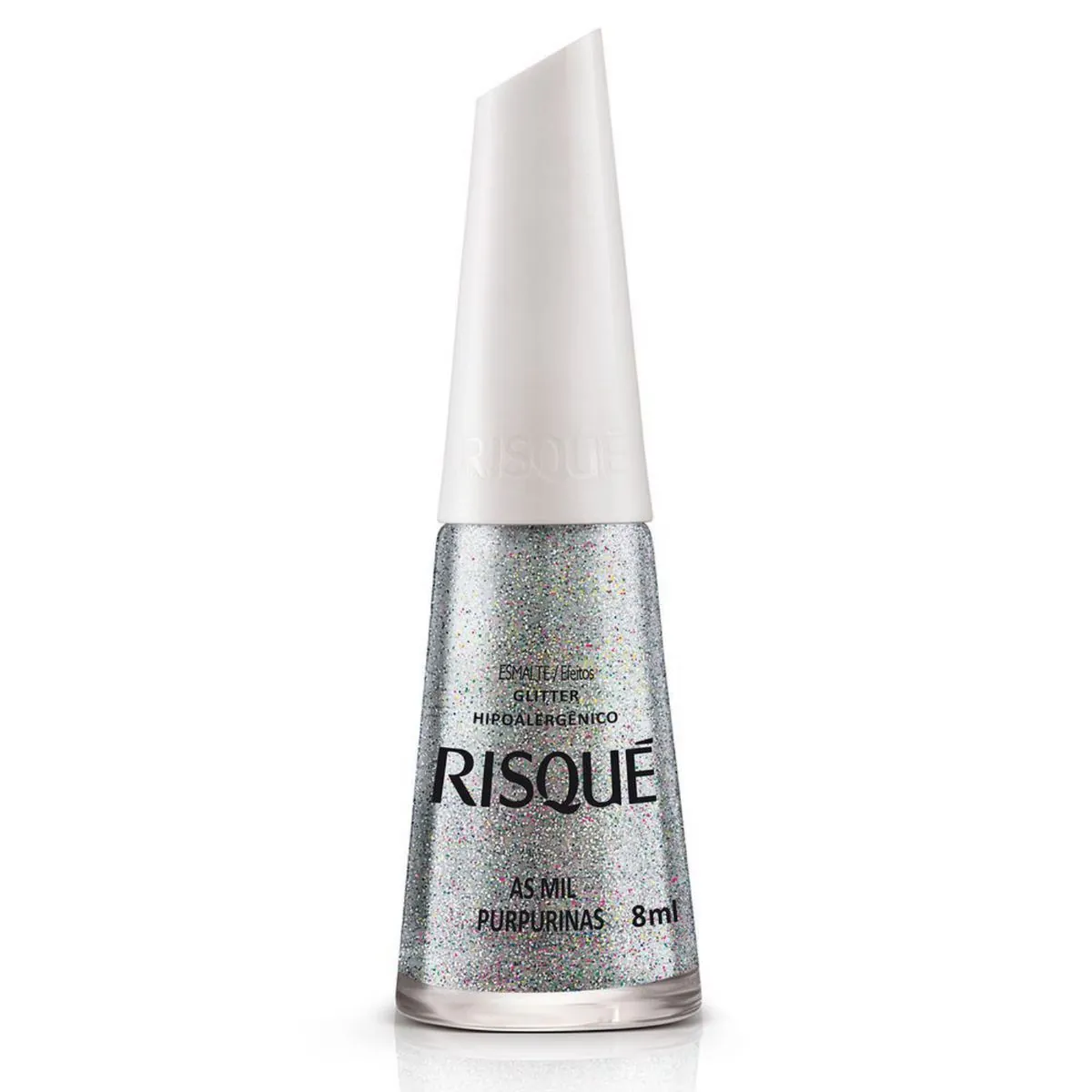 Kit c/2 Risque Esmalte Glitter Mil Purpurinas