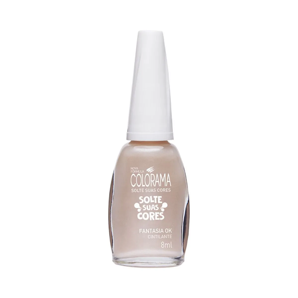 Kit c/2 Esmalte Colorama Solte Suas Cores Fantasia Ok 8ml