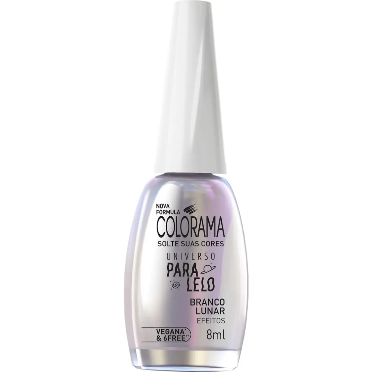 Kit c/2 Esmalte Colorama Efeitos Branco Lunar