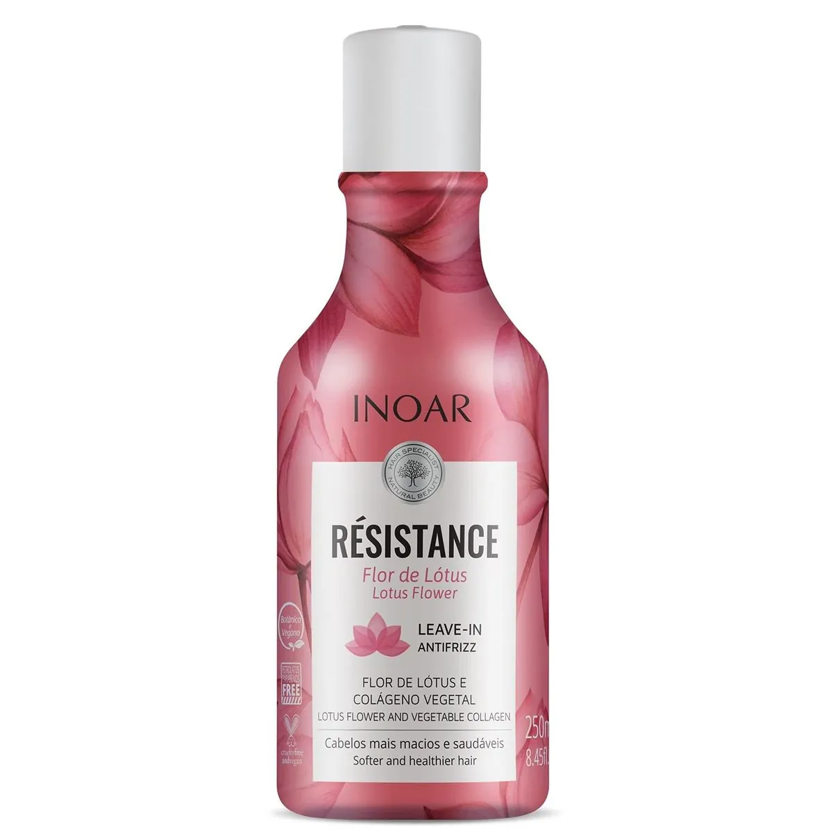 Kit c/2 Leave-In Inoar 250ml Resistance Flor De Lotus