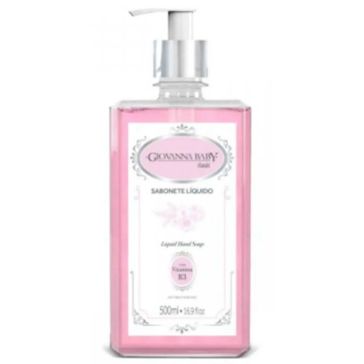 Kit c/2 Sabonete Líquido Antibacteriano Giovanna Baby Classic 500ml