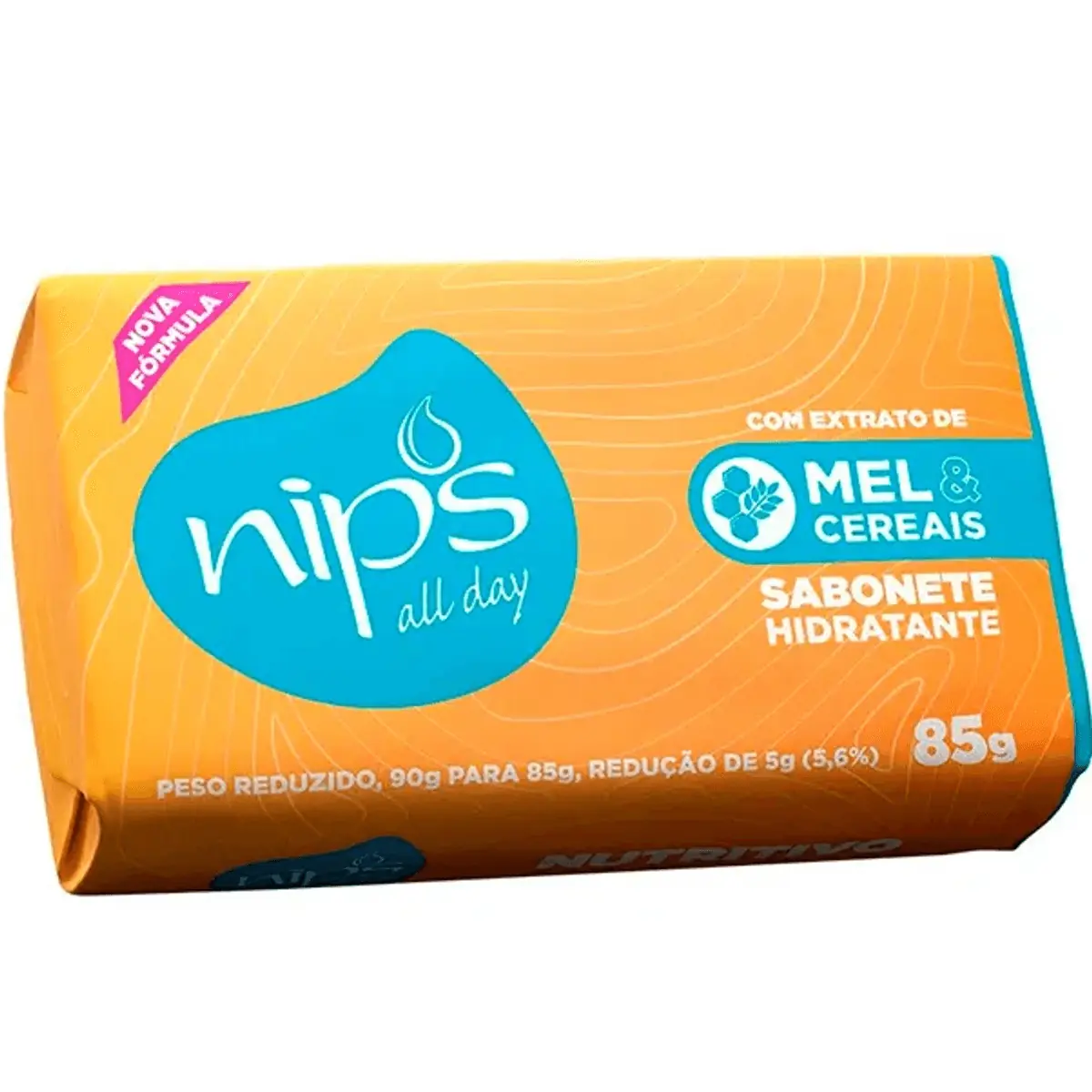 Kit c/2 Sabonete Nips Mel E Cereais 85g