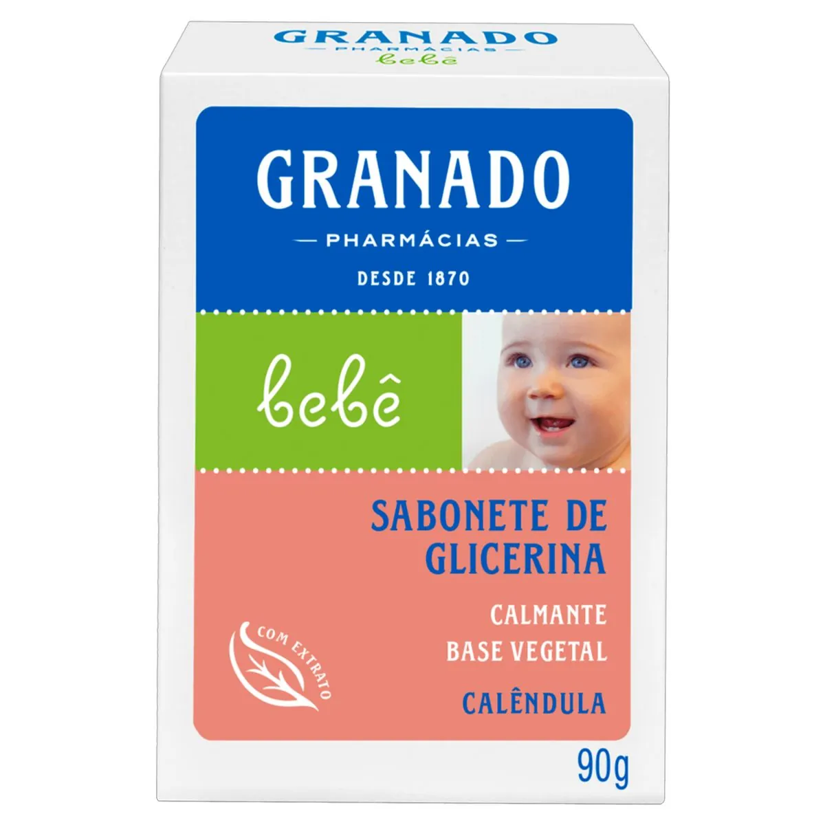 Kit c/2 Sabonete Granado Bebê Calêndula 90g