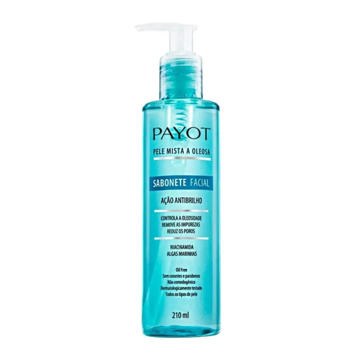 Kit c/2 Sabonete Facial Facial Pele Mista e Oleosa 210ml Payot