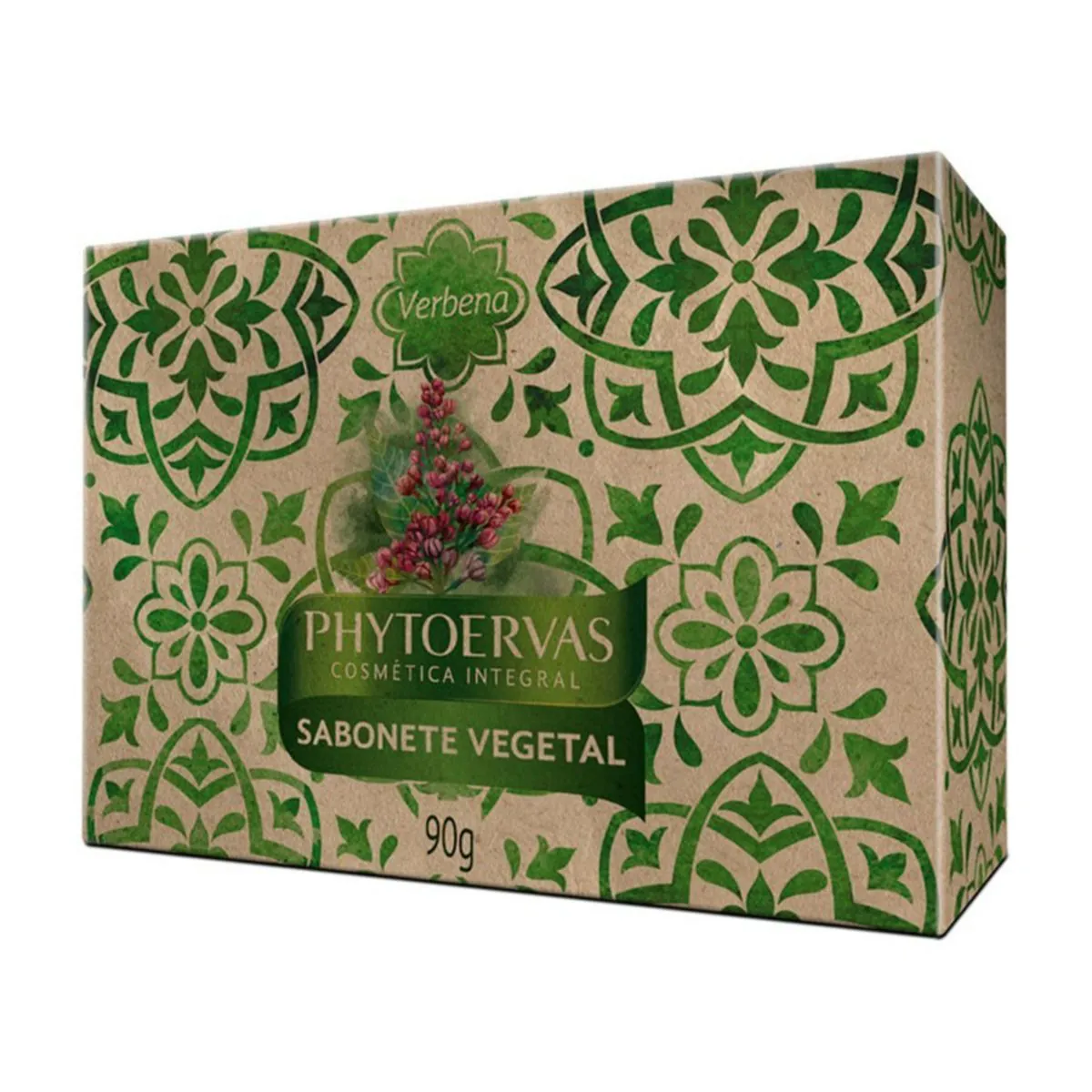 Kit c/2 Sabonete em Barra Vegetal Phytoervas Verbena com 90g