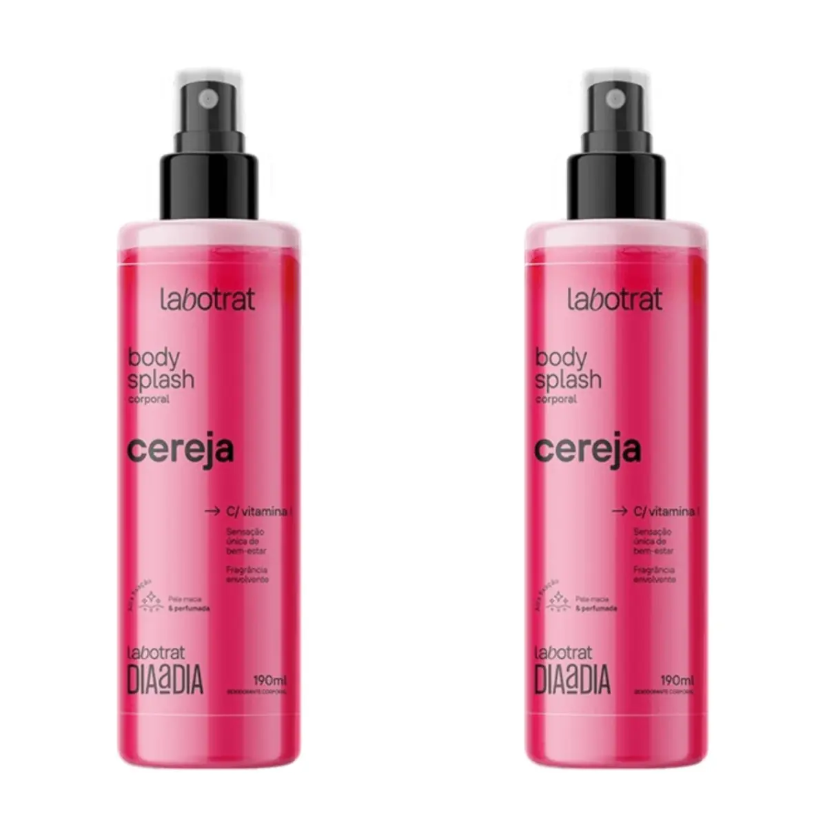 Kit c/2 Sabonetes Cereja Dia A Dia 190Ml Labotrat