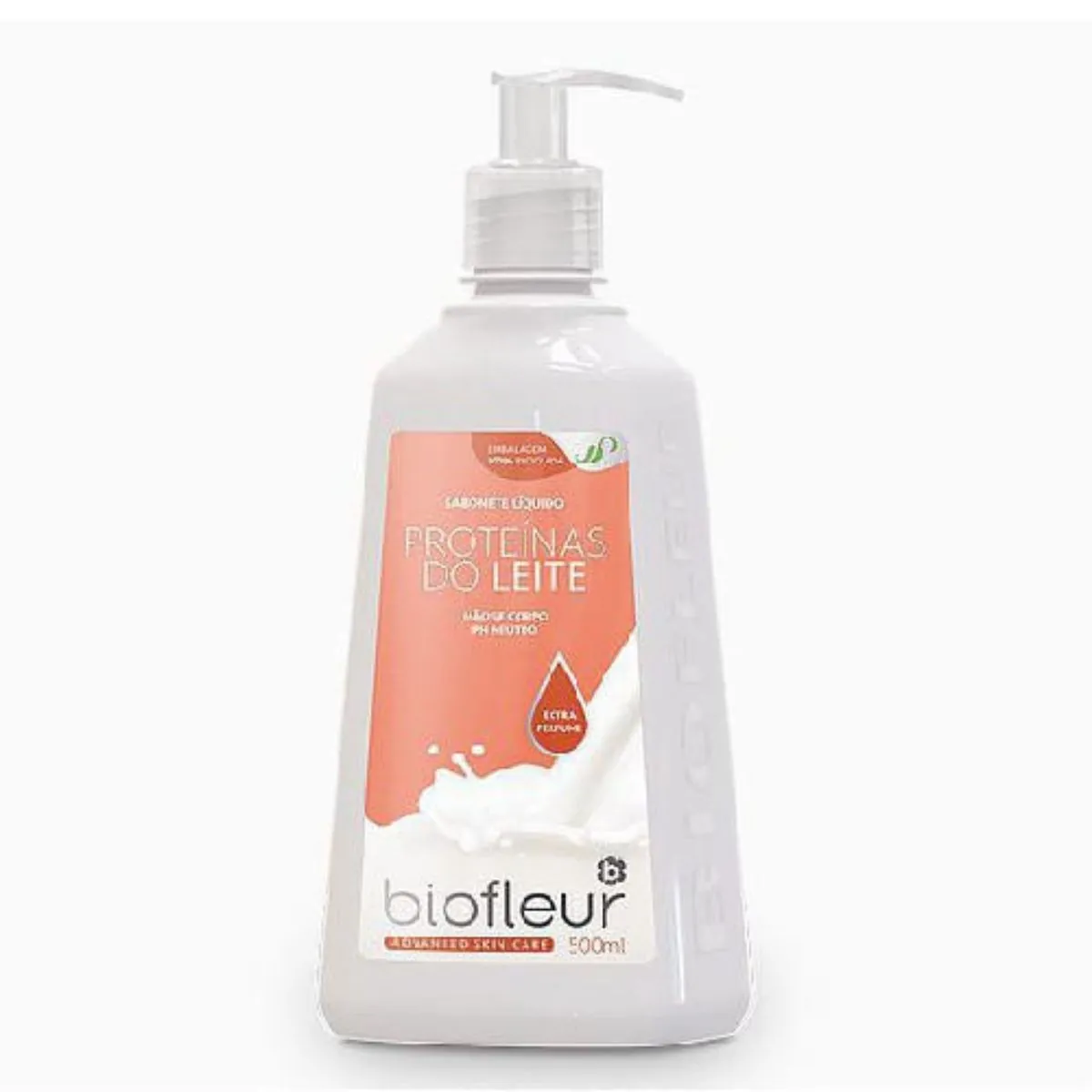 Kit c/2 Biofleur Sabonete Líquido Proteina Do Leite